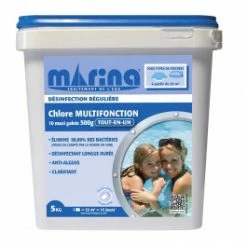 Marina Désinfection Régulière - Galets De Chlore Multifonction 5kg