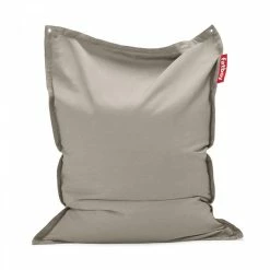Pouf D'extérieur Fatboy Original Floatzac - Gris Taupe -Intex Soldes Magasin 105005 pouf exterieur fatboy original floatzac gris taupe debout