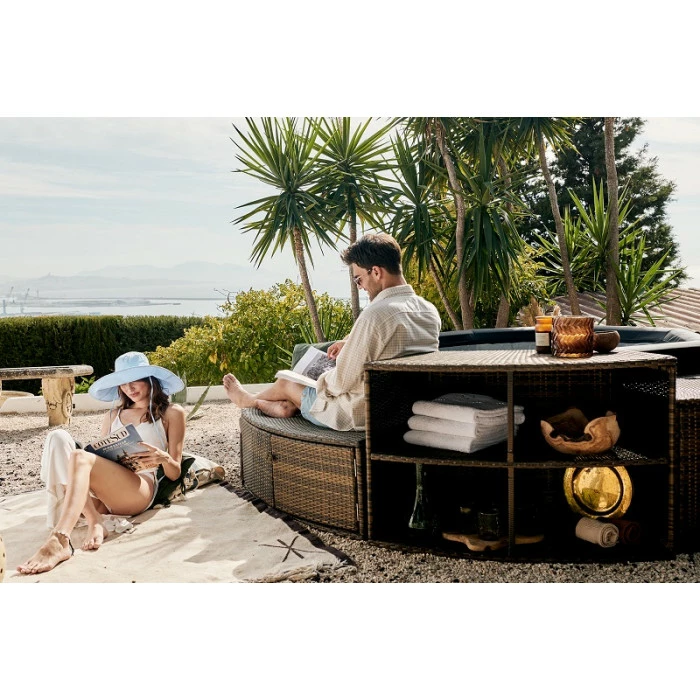 Pack Spa Portable Netspa Octopus 4 à 6 Personnes + Mobilier 15 Pack Spa Portable Netspa Octopus 4 à 6 Personnes + Mobilier – Image 15