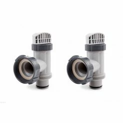 Lot De 2 Vannes D'arrêt 38 Mm Pour Piscine INTEX