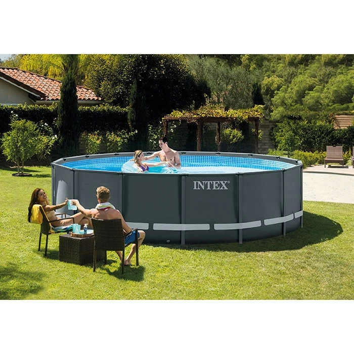 Piscine Tubulaire Ronde Intex Ultra XTR 4,88 X 1,22m 2 Piscine Tubulaire Ronde Intex Ultra XTR 4,88 X 1,22m – Image 2