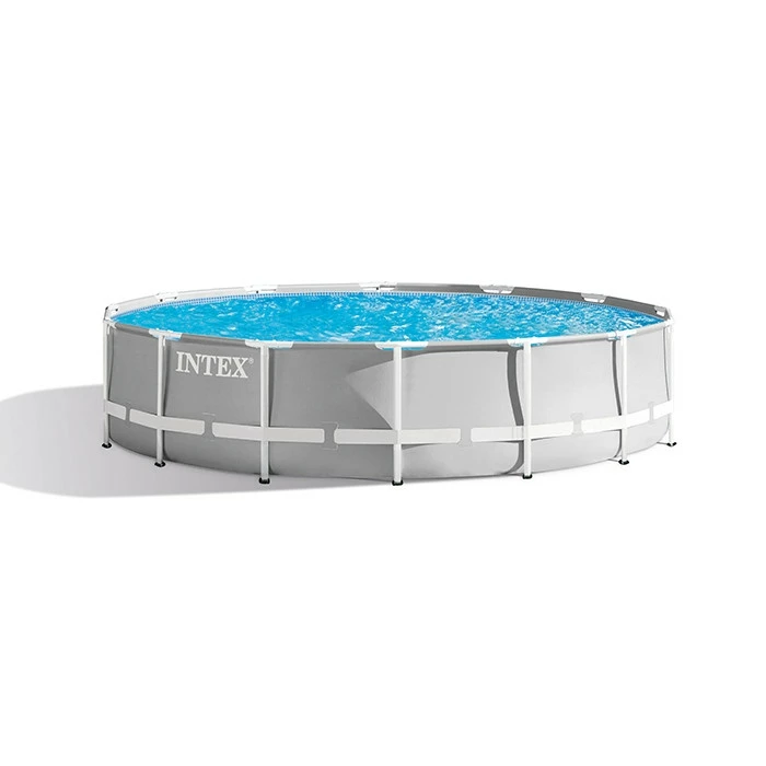Piscine Tubulaire Ronde Intex Prism Frame 4,57 X 1,07 M 1 Piscine Tubulaire Ronde Intex Prism Frame 4,57 X 1,07 M