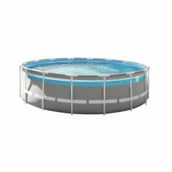 Piscine Tubulaire Ronde Intex Prism Frame Clear Window 4,88 X 1,22 M
