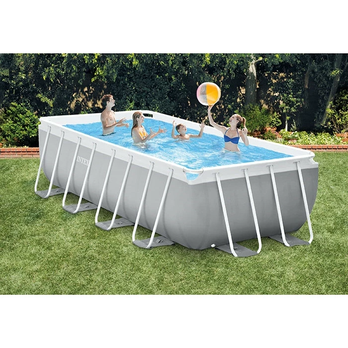 Piscine Tubulaire Intex Prism Frame 4,88 X 2,44 X 1,07 M 2 Piscine Tubulaire Intex Prism Frame 4,88 X 2,44 X 1,07 M – Image 2
