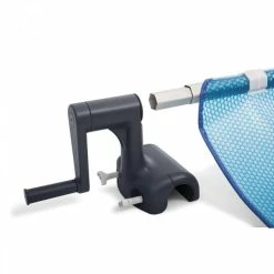Enrouleur De Bâche Pour Piscine Hors-sol Intex -Intex Soldes Magasin 28051 enrouleur bache bulles piscines rectangulaires 2