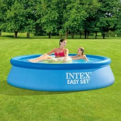 Piscine Autoportée Easy Set Intex 2,44 X 0,61 M 5 Piscine Autoportée Easy Set Intex 2,44 X 0,61 M -Intex Soldes Magasin 28106np raviday piscine intex easy set ambiance min