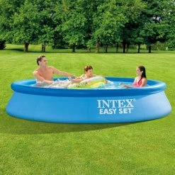 Piscine Autoportée Intex Easy Set 3,05 X 0,61 M + épurateur 1 M³/h -Intex Soldes Magasin 28116np raviday piscine intex easy set 244 061 ambiance min 1