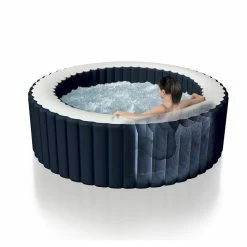 Spa Gonflable Intex PureSpa Blue Navy 6 Places -Intex Soldes Magasin 28406ex 11 1 1