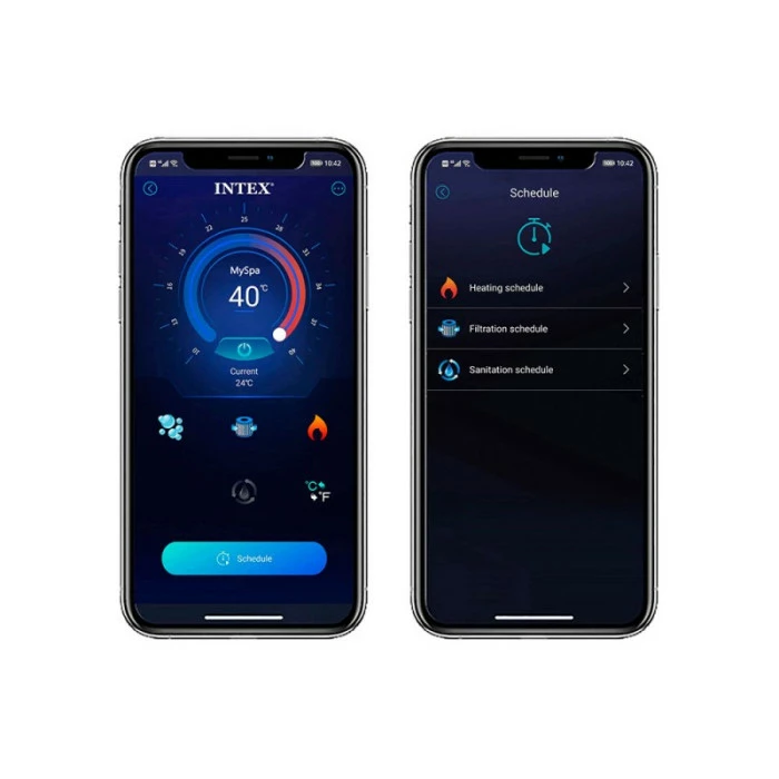 Spa Gonflable Intex PureSpa Chevron 4 Places 6 Spa Gonflable Intex PureSpa Chevron 4 Places – Image 6