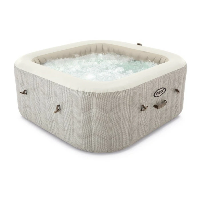 Spa Gonflable Intex PureSpa Chevron 4 Places 1 Spa Gonflable Intex PureSpa Chevron 4 Places