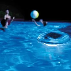 Lampe Solaire Flottante à LED Intex Pour Piscine -Intex Soldes Magasin 28695 lampe solaire multicolore