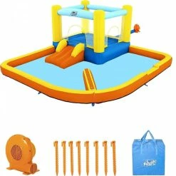 Aire De Jeux Bestway Beach Bounce (soufflerie En Continu) -Intex Soldes Magasin 53381 pack complet min