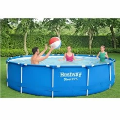 Piscine Tubulaire Ronde Bestway Steel Pro 3,96 X 0,84 M 5 Piscine Tubulaire Ronde Bestway Steel Pro 3,96 X 0,84 M -Intex Soldes Magasin 5612e ambiance