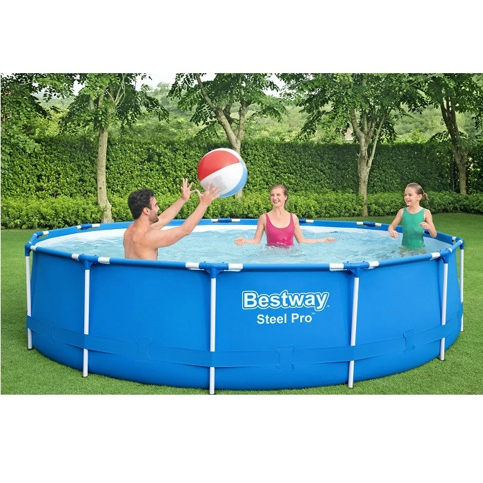 Piscine Tubulaire Ronde Bestway Steel Pro 3,96 X 0,84 M 3 Piscine Tubulaire Ronde Bestway Steel Pro 3,96 X 0,84 M – Image 3