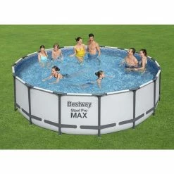 Piscine Tubulaire Ronde Bestway Power Steel 4,88 X 1,22 M 14 Piscine Tubulaire Ronde Bestway Power Steel 4,88 X 1,22 M -Intex Soldes Magasin 5612z 3
