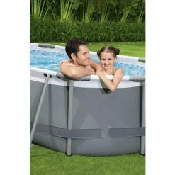 Piscine Ovale Bestway Power Steel™ 3,05 X 2 X 0,84 M -Intex Soldes Magasin 5614a piscine ovale bestway power steel 3 05 x 2 x 0 84 m ambiance