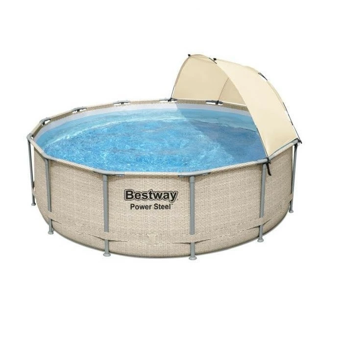 Piscine Tubulaire Ronde Bestway Power Steel™ 3,96 X 1,07 M 1 Piscine Tubulaire Ronde Bestway Power Steel™ 3,96 X 1,07 M