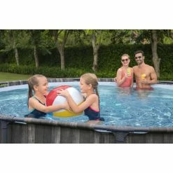 Bestway Piscine Hors Sol Ronde Steel Pro Max™ Effet Bois 427 X 107 Cm 11 Bestway Piscine Hors Sol Ronde Steel Pro Max™ Effet Bois 427 X 107 Cm -Intex Soldes Magasin 5614z piscine hors sol ronde steel pro maxtm effet bois 427 x 107 cm ambiance