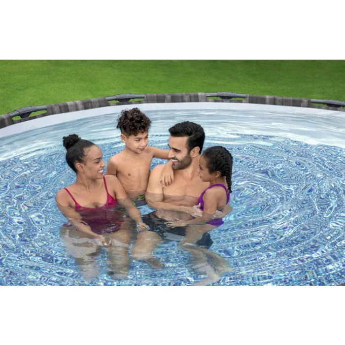 Bestway Piscine Hors Sol Ronde Steel Pro Max™ Effet Bois 427 X 107 Cm 4 Bestway Piscine Hors Sol Ronde Steel Pro Max™ Effet Bois 427 X 107 Cm – Image 4