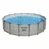 Piscine Tubulaire Ronde Bestway Steel Pro Max 4,88 X 1,22 M
