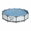 Piscine Tubulaire Ronde Bestway Steel Pro Max 3,66 X 0,76