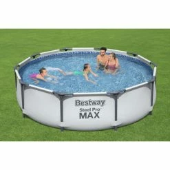 Piscine Tubulaire Ronde Bestway Steel Pro Max 3,66 X 0,76 10 Piscine Tubulaire Ronde Bestway Steel Pro Max 3,66 X 0,76 -Intex Soldes Magasin 56416 piscine tubulaire ronde bestway steel pro max 366 076 ambiance 3