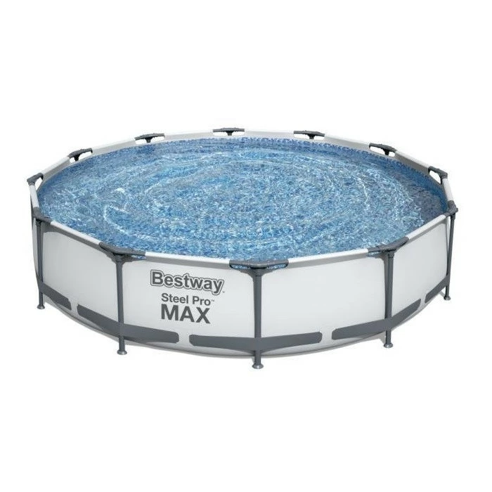Piscine Tubulaire Ronde Bestway Steel Pro Max 3,66 X 0,76 1 Piscine Tubulaire Ronde Bestway Steel Pro Max 3,66 X 0,76