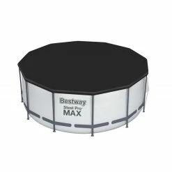 Piscine Tubulaire Ronde Bestway Steel Pro Max™ 366 X 122 Cm -Intex Soldes Magasin 56420 bache