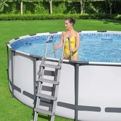 Piscine Tubulaire Bestway Ronde Steel Pro Max 4,57 X 1,22 M 12 Piscine Tubulaire Bestway Ronde Steel Pro Max 4,57 X 1,22 M -Intex Soldes Magasin 56438 4