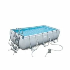 Piscine Tubulaire Rectangulaire Bestway Power Steel 4,04 X 2,01 X 1,00