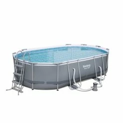 Piscine Tubulaire Bestway Power Steel Frame 4,88 X 3,05 X 1,07 M -Intex Soldes Magasin 56448nf 56448gb 56448gs pr 2 reduit min 2