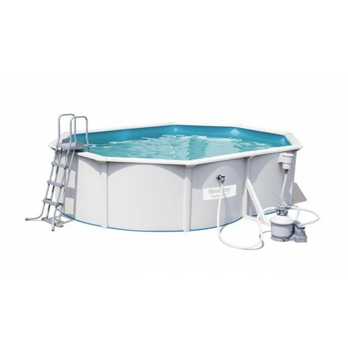 Piscine En Acier Bestway Hydrium - 5,00 X 3,60 X 1,20 M 1 Piscine En Acier Bestway Hydrium - 5,00 X 3,60 X 1,20 M