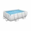 Piscine Tubulaire Rectangulaire Bestway Power Steel™ 2,82 X 1,96 X 0,84 M