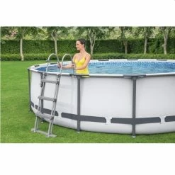 Piscine Tubulaire Ronde Bestway Steel Pro Max™ 4,27 X 1,07 M -Intex Soldes Magasin 56950 2 1