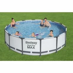 Piscine Tubulaire Ronde Bestway Steel Pro Max™ 4,27 X 1,07 M -Intex Soldes Magasin 56950 4