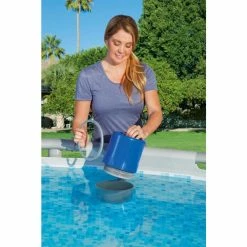 Skimmer De Surface Bestway Flowclear Pour Piscine Autoportée Ou Tubulaire -Intex Soldes Magasin 58233 raviday skimmer surface flowclear bestway 2