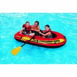 Bateau Gonflable INTEX Explorer Pro 200 + Rames -Intex Soldes Magasin 58356 in use 859 4 1