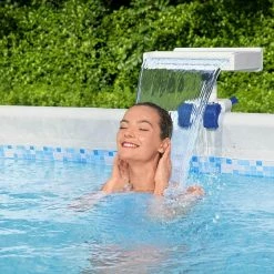 Fontaine Cascade Flowclear™ Pour Piscine Hors Sol Bestway 7 Fontaine Cascade Flowclear™ Pour Piscine Hors Sol Bestway -Intex Soldes Magasin 58619 ambiance