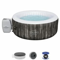 Spa Gonflable Bestway Lay-Z Spa BAHAMAS AirJet 4 Places -Intex Soldes Magasin 60005 spa gonflable rond lay z spa bahamas airjet accessoires