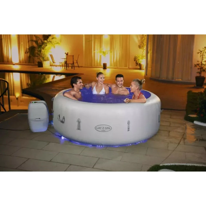Spa Gonflable Bestway Lay-Z Spa PARIS AirJet 6 Places 4 Spa Gonflable Bestway Lay-Z Spa PARIS AirJet 6 Places – Image 4
