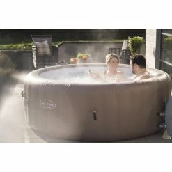 Spa Gonflable Bestway Lay-Z Spa PALM SPRINGS AirJet 6 Places -Intex Soldes Magasin 60017 spa gonflable bestway palm springs air jet 4 6 places ambiance couple