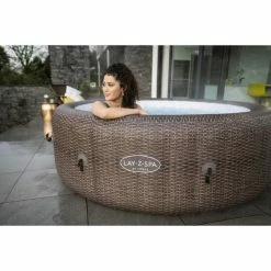 Spa Gonflable Bestway Lay-Z Spa St MORITZ AirJet 7 Places 11 Spa Gonflable Bestway Lay-Z Spa St MORITZ AirJet 7 Places -Intex Soldes Magasin 60023 spa gonflable bulles bestway st moritz ambiance 2