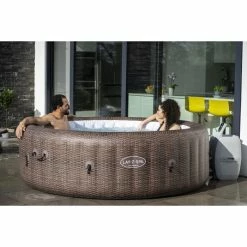 Spa Gonflable Bestway Lay-Z Spa St MORITZ AirJet 7 Places 10 Spa Gonflable Bestway Lay-Z Spa St MORITZ AirJet 7 Places -Intex Soldes Magasin 60023 spa gonflable bulles bestway st moritz ambiance 3