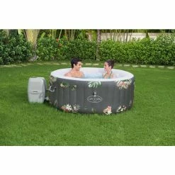 Spa Gonflable Bestway Lay-Z Spa ARUBA AirJet 3 Places -Intex Soldes Magasin 60061 spa gonflable bestway lay z spa aruba ambiance 2