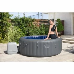 Spa Gonflable Bestway Lay-Z Spa SANTORINI HydroJet Pro 7 Places 19 Spa Gonflable Bestway Lay-Z Spa SANTORINI HydroJet Pro 7 Places -Intex Soldes Magasin 60075 spa gonflable bestway lay z spa santorini ambiance 2