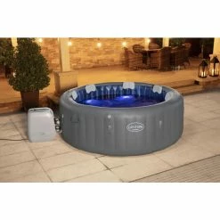 Spa Gonflable Bestway Lay-Z Spa SANTORINI HydroJet Pro 7 Places 25 Spa Gonflable Bestway Lay-Z Spa SANTORINI HydroJet Pro 7 Places -Intex Soldes Magasin 60075 spa gonflable bestway lay z spa santorini ambiance 7