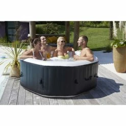 Spa Gonflable Ubbink Infinite Spa Octo Plus 4 Places -Intex Soldes Magasin 8680019 spa gonflable ubbink infinite spa octo plus 4 places ambiance 3