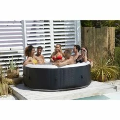 Spa Gonflable Ubbink Infinite Spa Octo Plus 6 Places -Intex Soldes Magasin 8680020 spa gonflable ubbink infinite spa octo plus 6 places ambiance 3
