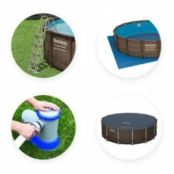 Piscine Tubulaire Ronde Bestway Power Steel Swim Vista 4,88 X 1,22 M 11 Piscine Tubulaire Ronde Bestway Power Steel Swim Vista 4,88 X 1,22 M -Intex Soldes Magasin accessoires piscine power steel swim vista bestway 1 1