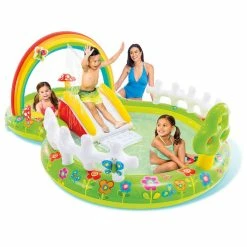 Aire De Jeux Gonflable Intex Mon Jardin
